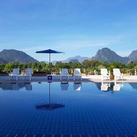 Simon Riverside Hotel Vang Vieng Exterior foto