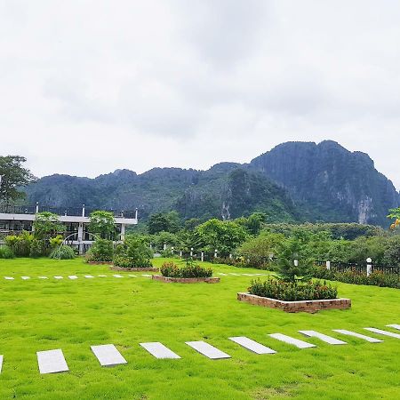 Simon Riverside Hotel Vang Vieng Exterior foto