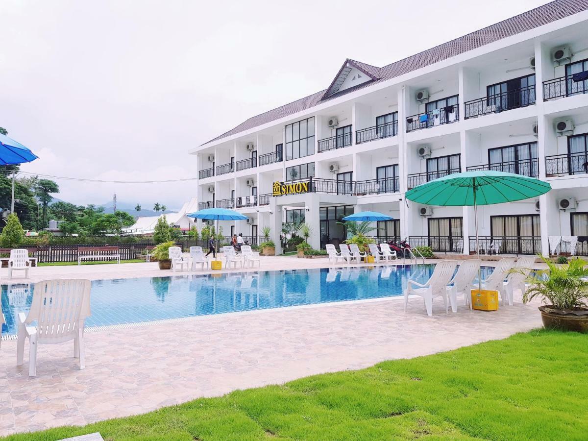 Simon Riverside Hotel Vang Vieng Exterior foto