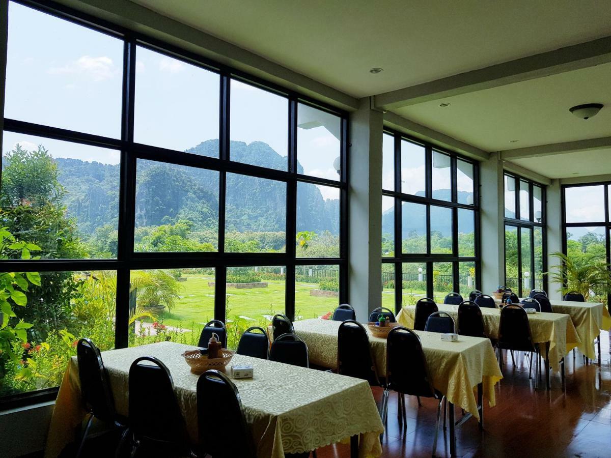 Simon Riverside Hotel Vang Vieng Exterior foto