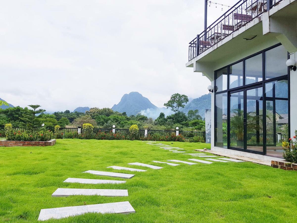 Simon Riverside Hotel Vang Vieng Exterior foto